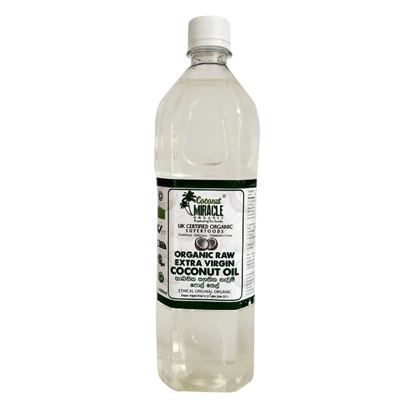 Organic Raw Coconut Oil 1l 1