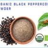 Organic Black Peppercorn Powder