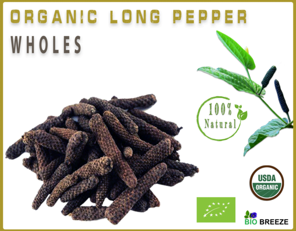 Organic Black Peppercorn Wholes