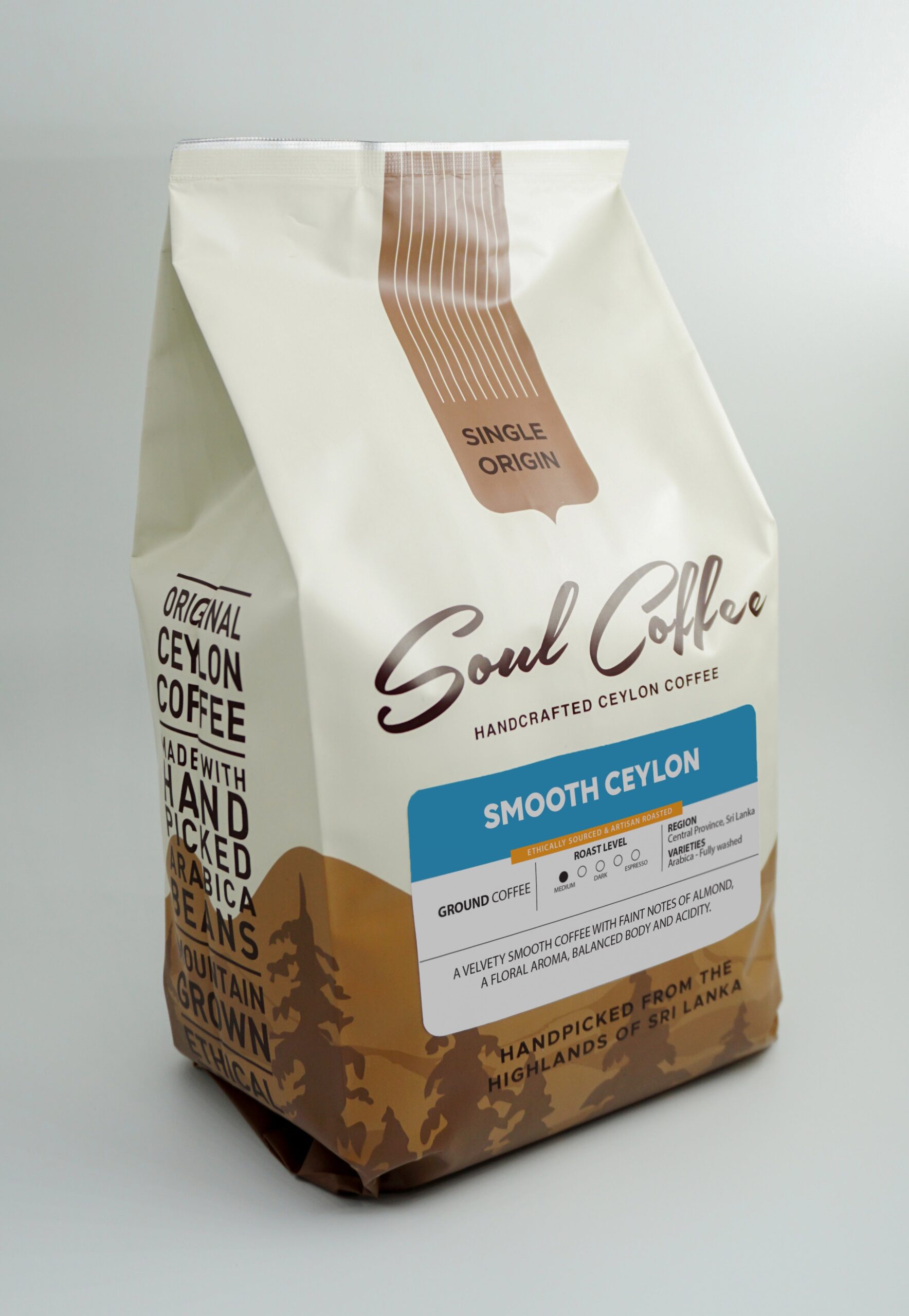 Smooth 1kg ground coffee scaled