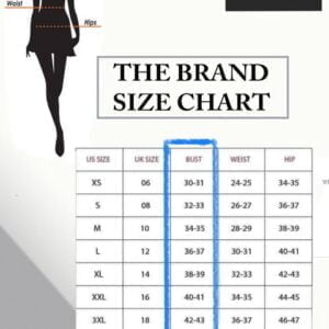 The Brand Size Chart 1