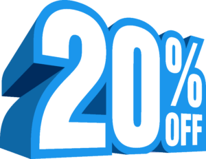 20 Discount PNG Image