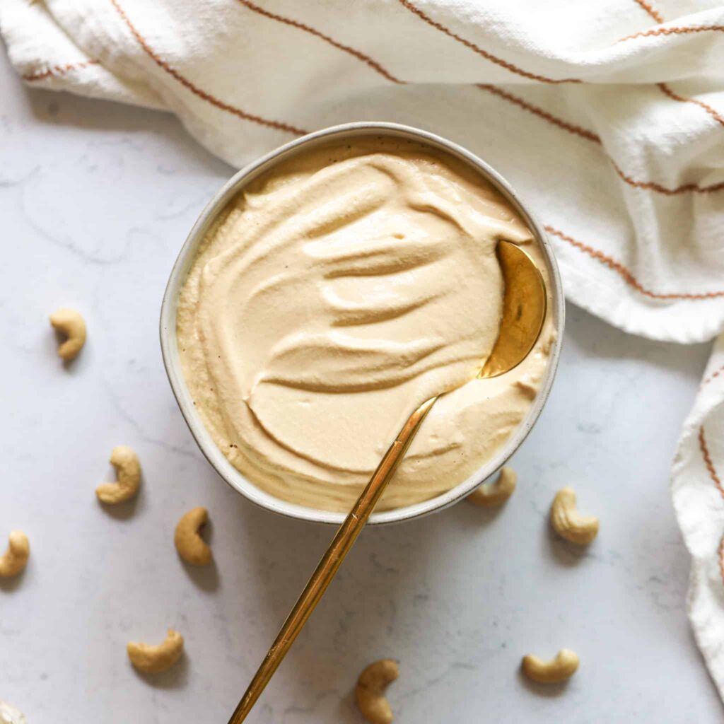 Cashew Cream Sauce Vegan Gluten Free 1