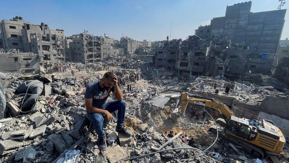 Gaza war sad